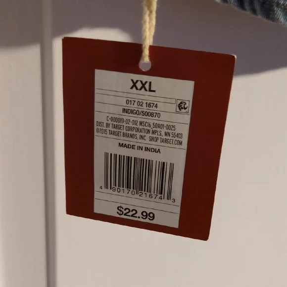 Mossimo Supply Co. Light Blue Button Down Shirt - Picture 3 of 4